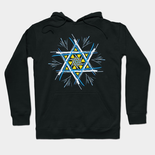 Happy Hanukkah Hoodie by laceylschmidt